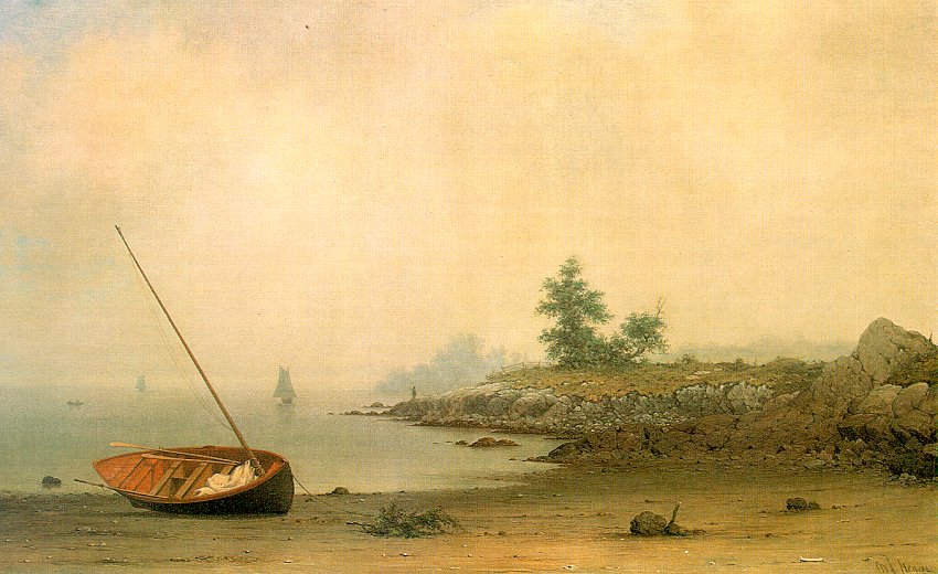 Martin Johnson Heade The Stranded Boat